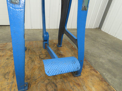 Famco 12 Punch Press 3 Ton Mechanical Kick Foot Pedal Cast Iron Size 12 Parol