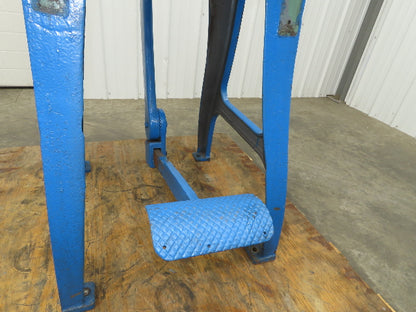 Famco 12 Punch Press 3 Ton Mechanical Kick Foot Pedal Cast Iron Size 12 Parol