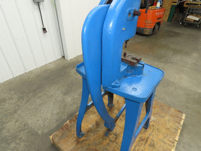 Famco 12 Punch Press 3 Ton Mechanical Kick Foot Pedal Cast Iron Size 12 Parol