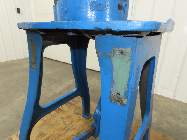 Famco 12 Punch Press 3 Ton Mechanical Kick Foot Pedal Cast Iron Size 12 Parol
