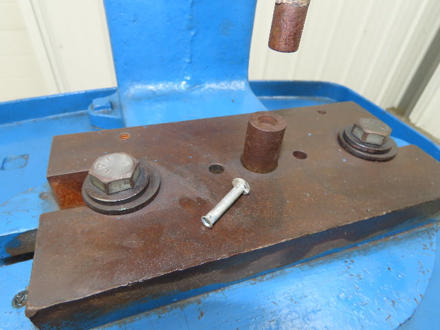 Famco 12 Punch Press 3 Ton Mechanical Kick Foot Pedal Cast Iron Size 12 Parol