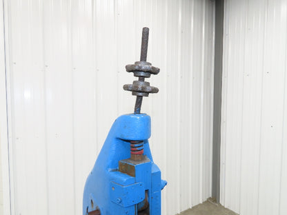 Famco 12 Punch Press 3 Ton Mechanical Kick Foot Pedal Cast Iron Size 12 Parol