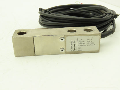 Coti Global CG-23 Stainless Steel Load Cell Sensor 100 LBS