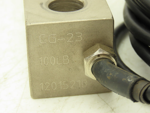 Coti Global CG-23 Stainless Steel Load Cell Sensor 100 LBS
