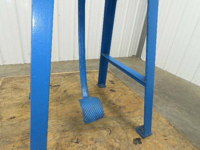 Famco 6 Punch Press 1-1/4 Ton Mechanical Kick Foot Pedal Cast Iron Size 6 Pace