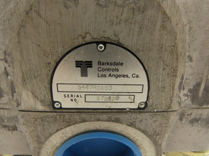 Barksdale 9447R0A03 Flow Control Valve 1500psi