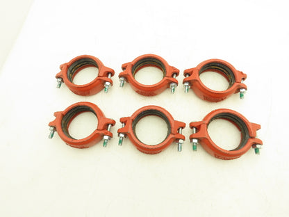 Victaulic 3/88.9-009N Firelock EZ 3" Grooved Pipe Rigid Coupling  Lot of 6
