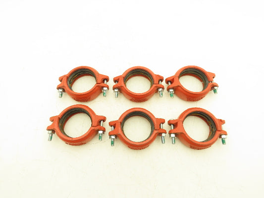 Victaulic 3/88.9-009N Firelock EZ 3" Grooved Pipe Rigid Coupling  Lot of 6