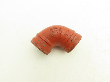 Victaulic 2/60.3-1 Firelock 2" Grooved Pipe Fitting 90° Elbow Lot of 10
