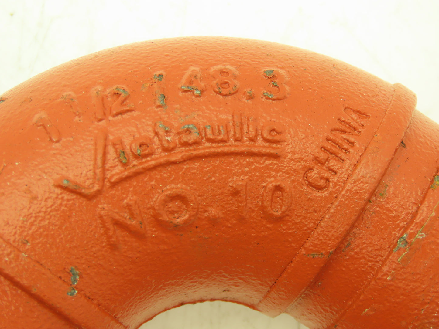 Victaulic No.10 Firelock 1-1/2" Grooved Pipe Fitting 90° Elbow Lot of 11