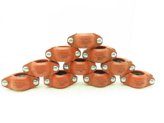 Victaulic 009N 1-1/2" Grooved Pipe Rigid Coupling w/Gasket  Lot of 10