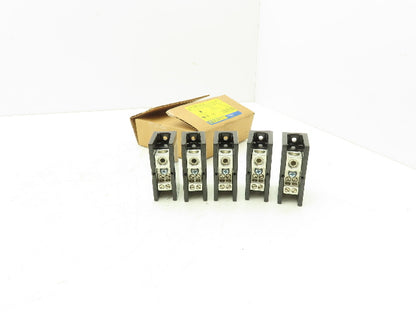 Square D 9080LBA162104 Power Distribution Terminal Block 1Pole 600V Lot of 5