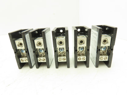 Square D 9080LBA162104 Power Distribution Terminal Block 1Pole 600V Lot of 5