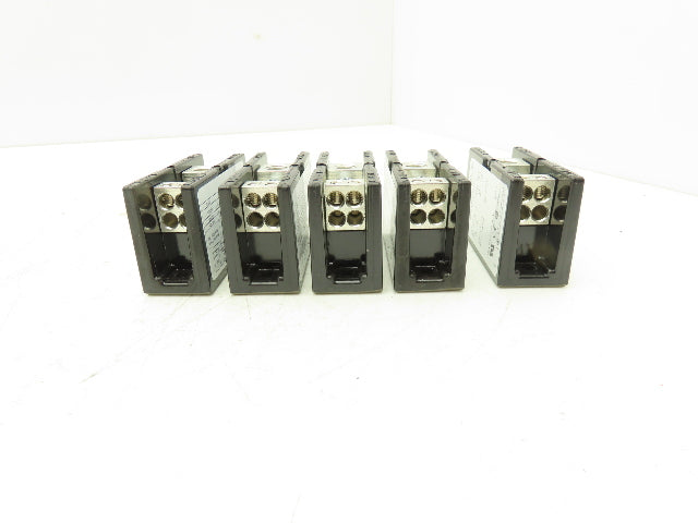Square D 9080LBA162104 Power Distribution Terminal Block 1Pole 600V Lot of 5