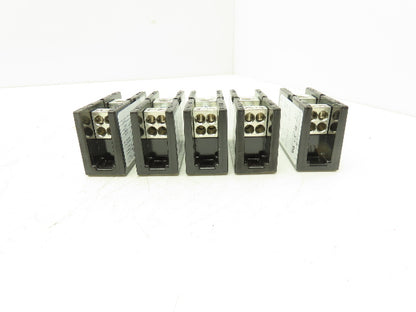 Square D 9080LBA162104 Power Distribution Terminal Block 1Pole 600V Lot of 5