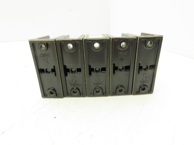 Square D 9080LBA162104 Power Distribution Terminal Block 1Pole 600V Lot of 5