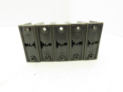 Square D 9080LBA162104 Power Distribution Terminal Block 1Pole 600V Lot of 5