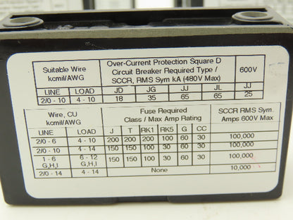 Square D 9080LBA162104 Power Distribution Terminal Block 1Pole 600V Lot of 5