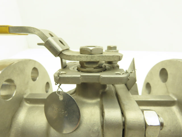 FlowTek F30 2" Class 300 Flanged 2pc Stainless Ball Valve 720psig 316SS/CF8M