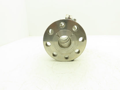 FlowTek F30 2" Class 300 Flanged 2pc Stainless Ball Valve 720psig 316SS/CF8M
