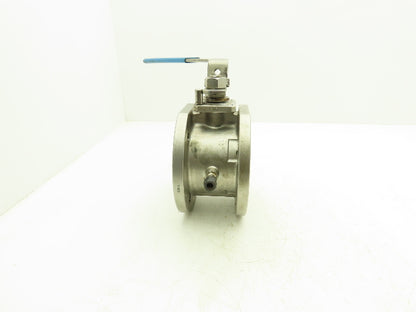 Trans-Valve 305B 3" Flanged Manual 316SS Stainless Ball Valve ANSI 150
