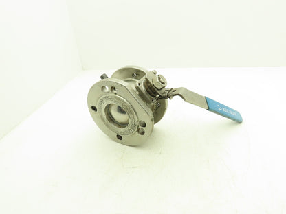 Trans-Valve 305B 3" Flanged Manual 316SS Stainless Ball Valve ANSI 150