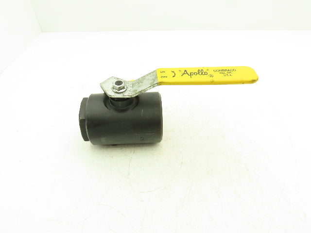 Apollo 72-108-01 2" NPT Threaded Ball Valve A108 RTPFE 3000WOG