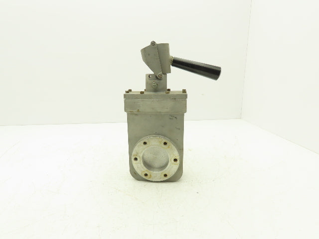Consolidated Vacuum Corp VCS 2.25" Flanged Knife Manual Gate Valve Metal Seat