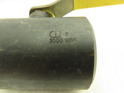 Apollo 72-108-01 2" NPT Threaded Ball Valve A108 RTPFE 3000WOG