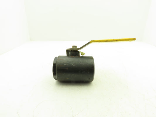 Apollo 72-108-01 2" NPT Threaded Ball Valve A108 RTPFE 3000WOG