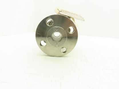 Flow-Tek F15 1" 150 Flanged 2pc Stainless Ball Valve 275psi 316SS/CF8M