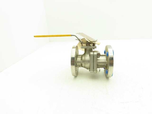 Flow-Tek F15 1" 150 Flanged 2pc Stainless Ball Valve 275psi 316SS/CF8M