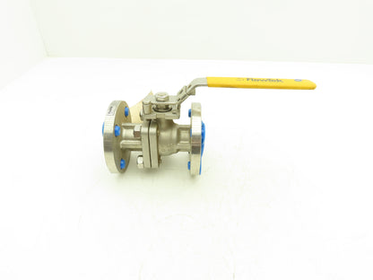 Flow-Tek F15 1" 150 Flanged 2pc Stainless Ball Valve 275psi 316SS/CF8M