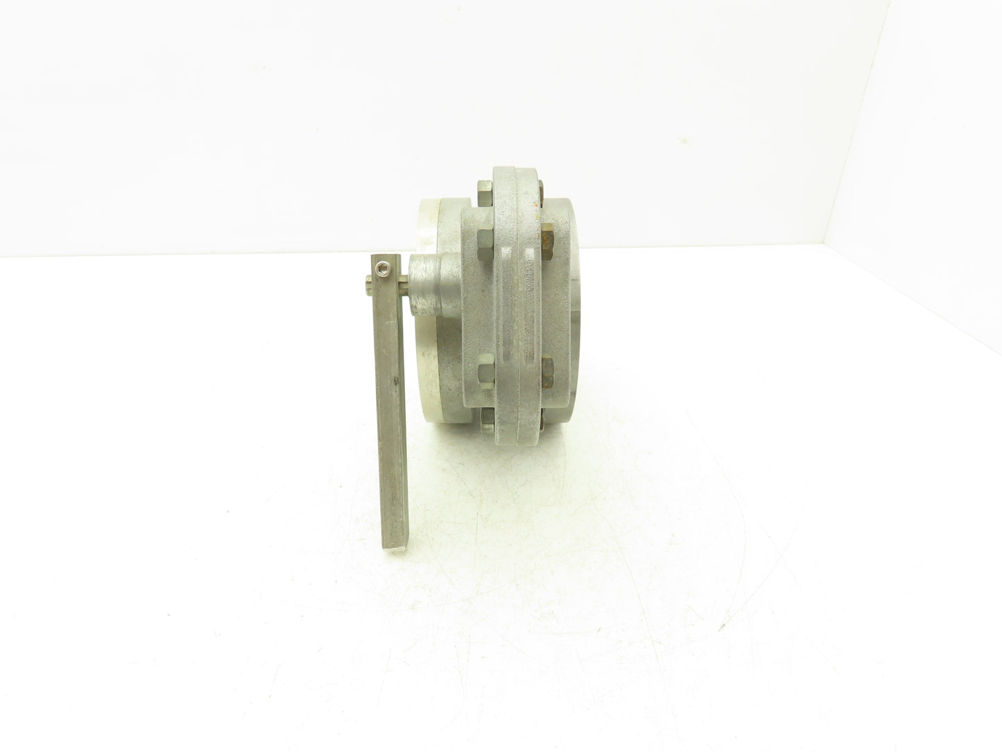 Vacuum Research Company S482 2" Flanged Knife Manual Gate Valve Rubber Seat