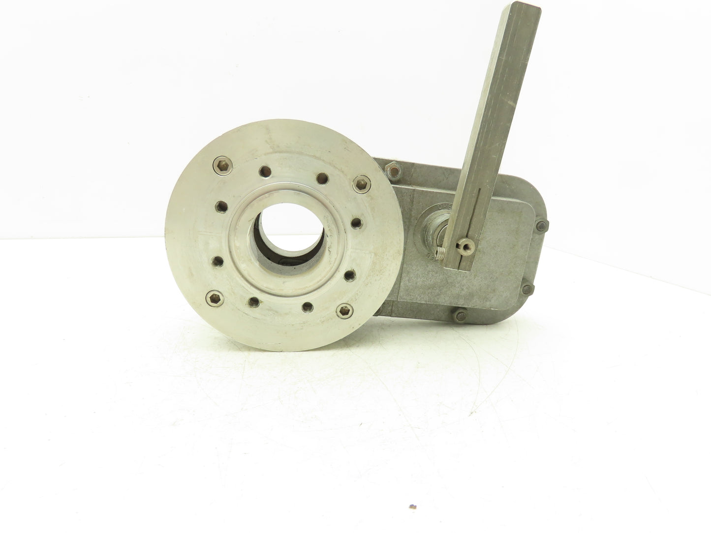 Vacuum Research Company S482 2" Flanged Knife Manual Gate Valve Rubber Seat