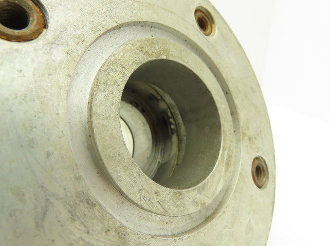 Vacuum Research Company S482 2" Flanged Knife Manual Gate Valve Rubber Seat