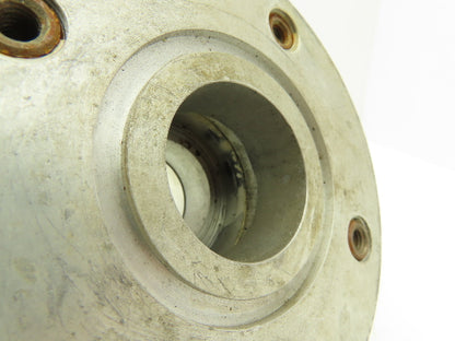 Vacuum Research Company S482 2" Flanged Knife Manual Gate Valve Rubber Seat