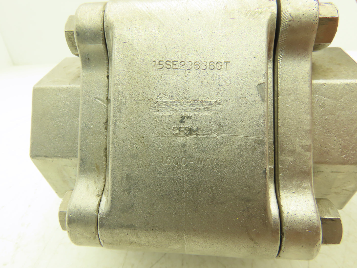 TBV 15SE23636GT Stainless Ball Valve 2" NPT 1500 WOG CF8M