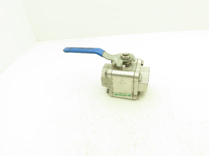 TBV 15SE23636GT Stainless Ball Valve 2" NPT 1500 WOG CF8M
