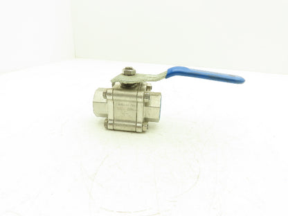 TBV 15SE23636GT Stainless Ball Valve 1" NPT 1500 WOG CF8M Lot of 3