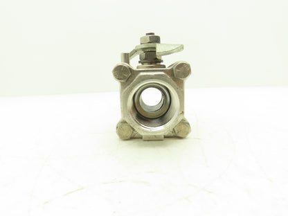 TBV 15SE23636GT Stainless Ball Valve 1" NPT 1500 WOG CF8M Lot of 3