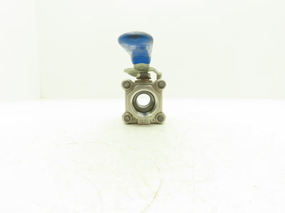 TBV 15SE23636GT Stainless Ball Valve 1" NPT 1500 WOG CF8M Lot of 3
