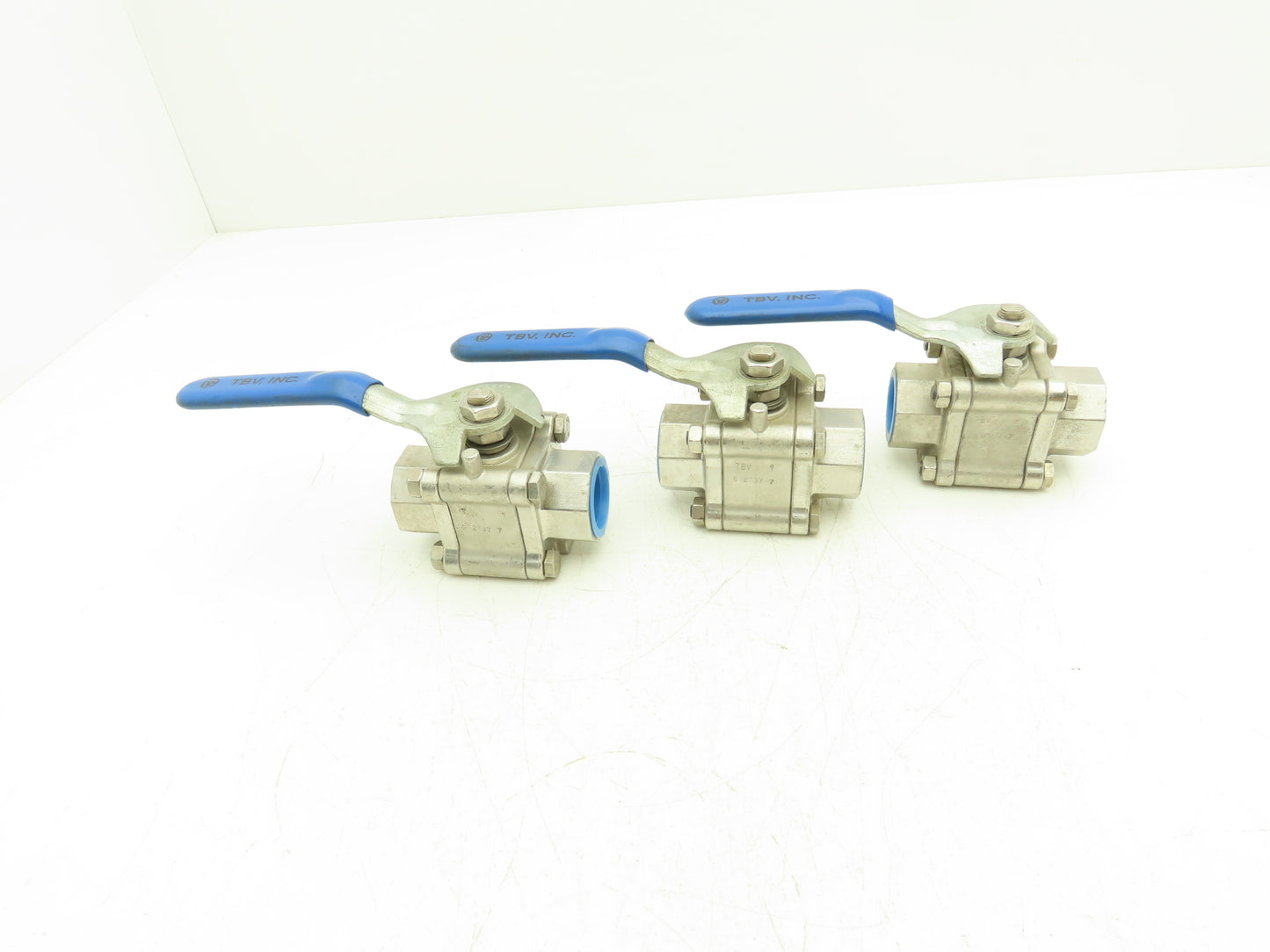 TBV 15SE23636GT Stainless Ball Valve 1" NPT 1500 WOG CF8M Lot of 3
