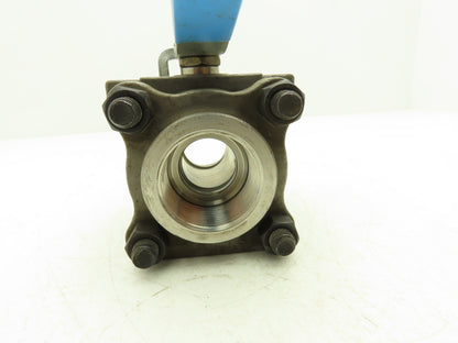 Jamesbury 4A 3600 1-1/2" Ball Valve PTFE Seat CF8M 1200psi 3-Piece