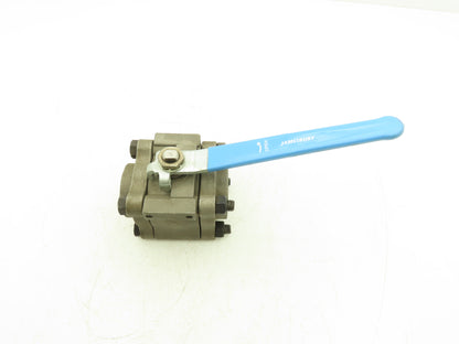 Jamesbury 4A 3600 1-1/2" Ball Valve PTFE Seat CF8M 1200psi 3-Piece