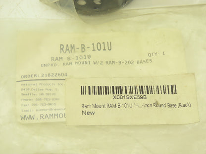 Ram Mounts RAM-B-101U Double Socket Arm Size B Medium Lot Of 4