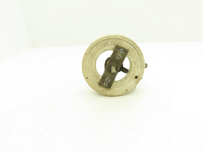 Ohmite 0668 Rheostat Potentiometer Wirewound Resistor 1200 Ohms 6"OD