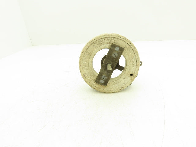 Ohmite 0668 Rheostat Potentiometer Wirewound Resistor 1200 Ohms 6"OD