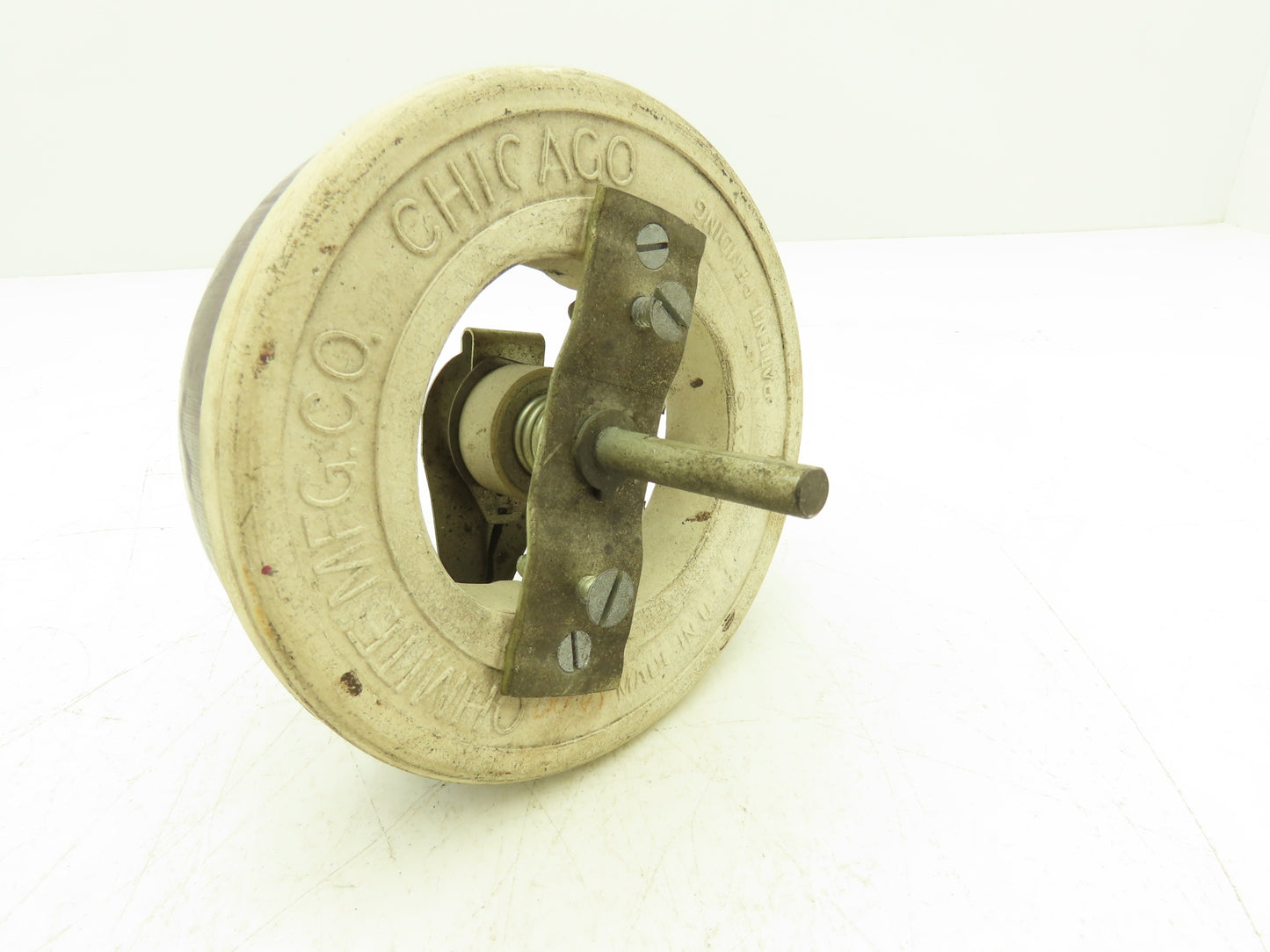 Ohmite 0668 Rheostat Potentiometer Wirewound Resistor 1200 Ohms 6"OD