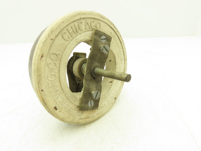 Ohmite 0668 Rheostat Potentiometer Wirewound Resistor 1200 Ohms 6"OD